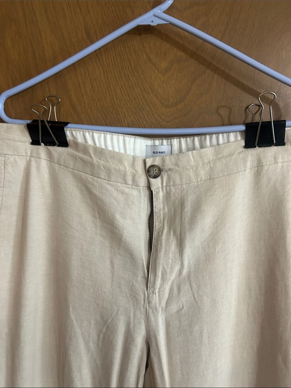 Men's Lightweight Cream Pants